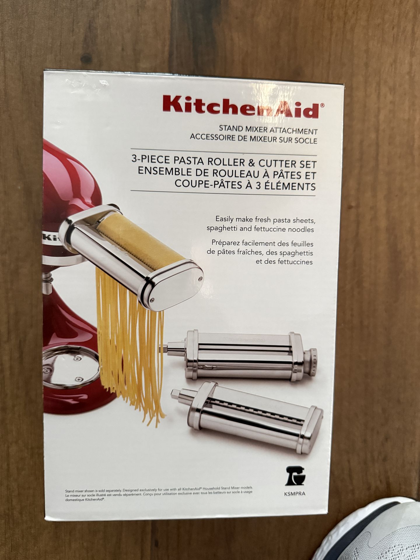 Kitchenaid 3 Piece Pasta Roller & Cutter Set KSMPRA