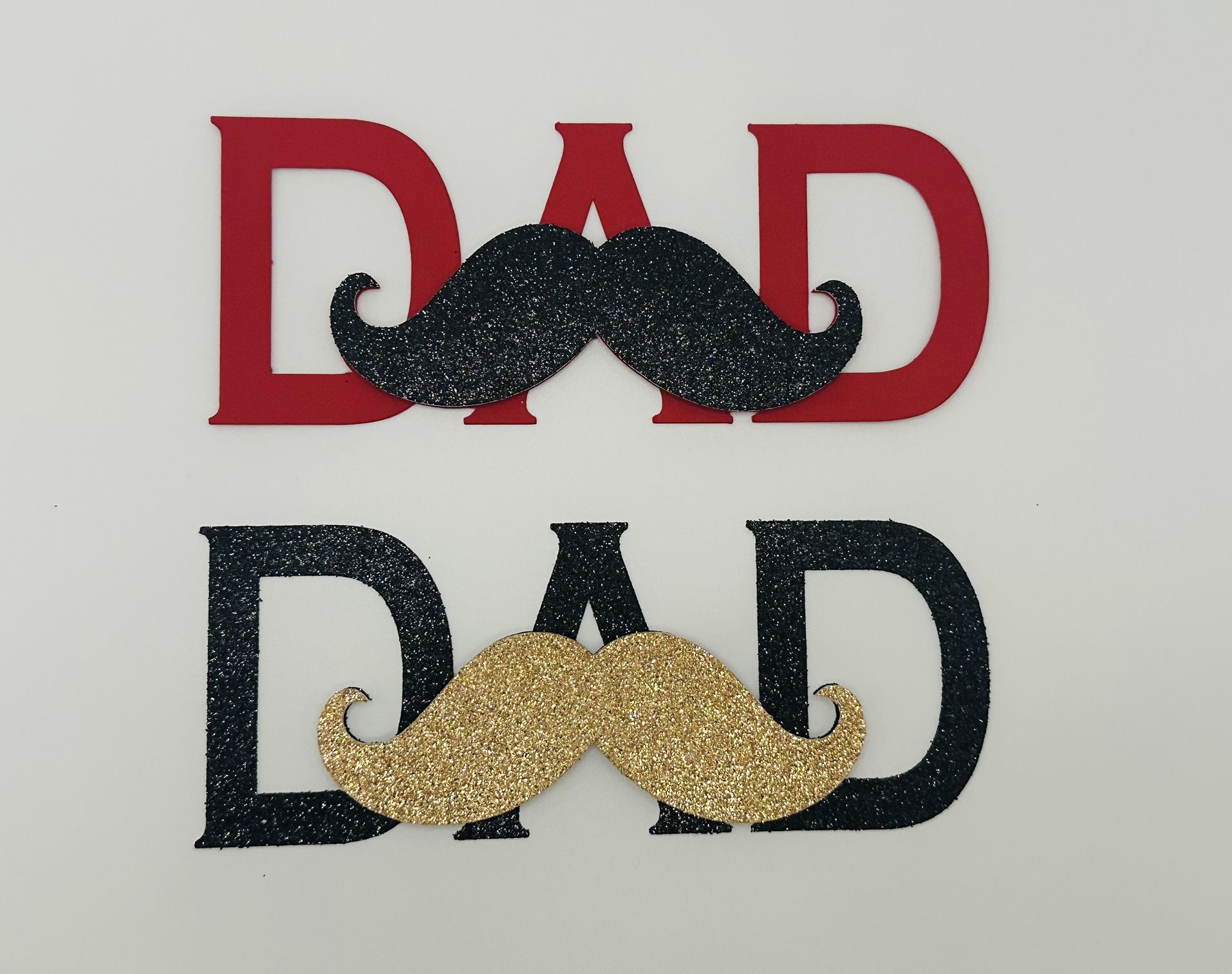 Dad’s Mustache Cake Topper