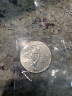 1970 Panama Central American Caribbean Games Coin