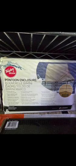 TWO brand new in box for Suntracker 20ft Pontoon tent AND shade enclosures and many more items