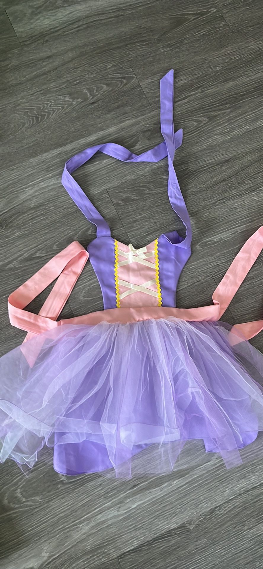 kids repunzal costume apron