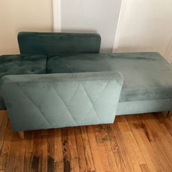 chaise lounge with storage