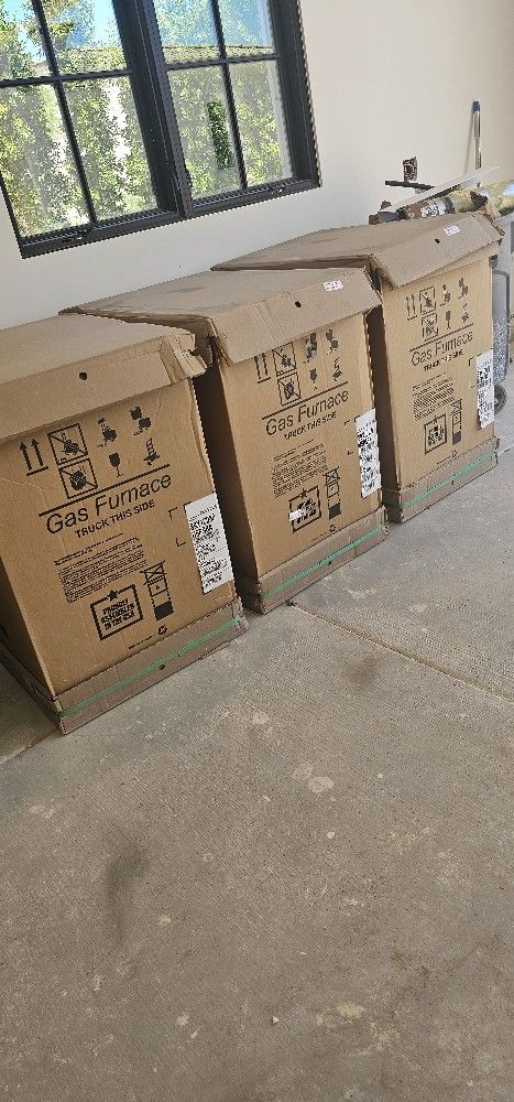 New Trane Gas Furnace 4, 5 Ton. Only 2 Left