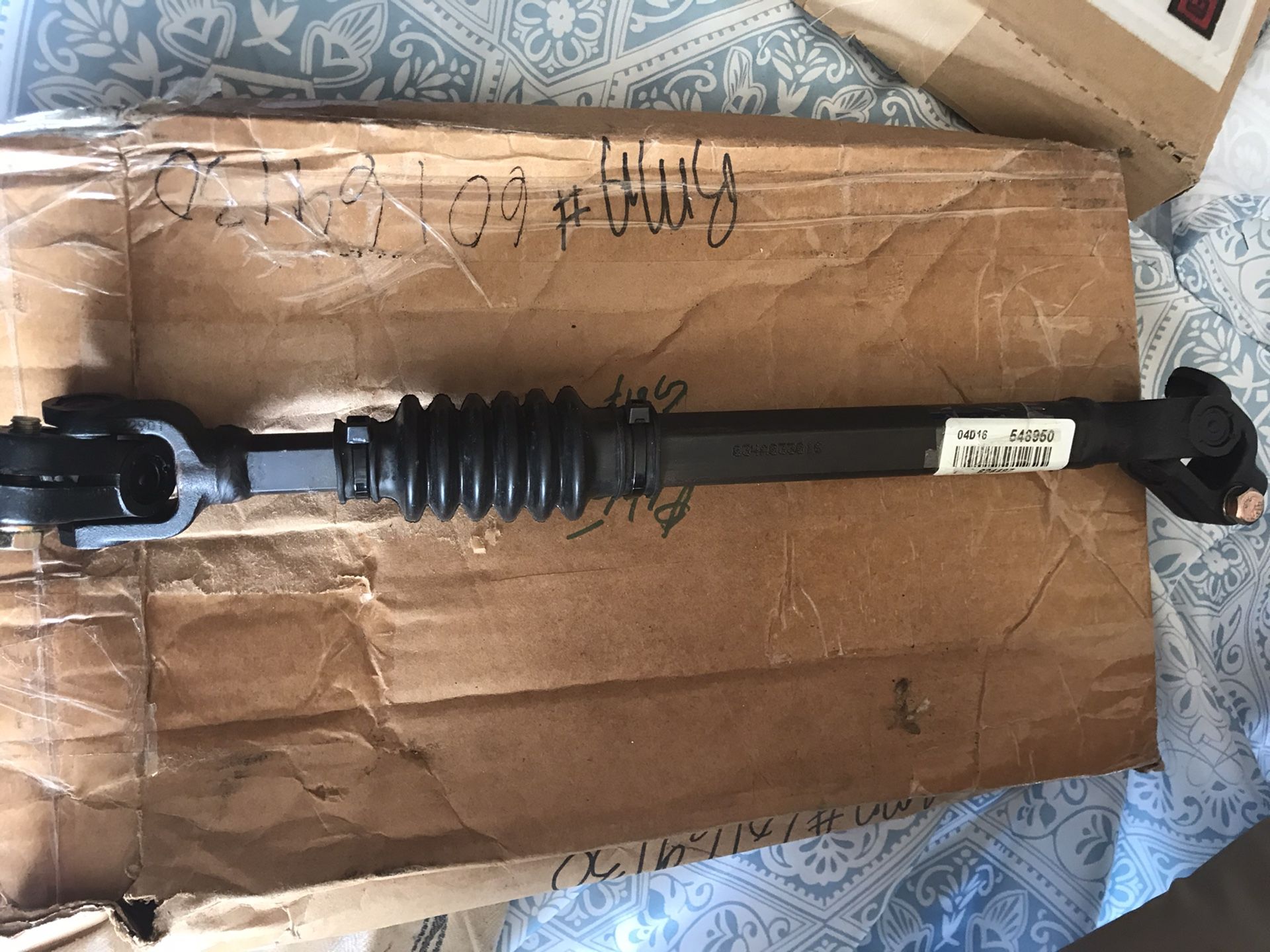 EZ Go golf car OEM intermediate shaft assembly
