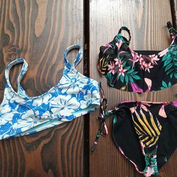 Women's Old Navy Bikini Set Size XS, & Girls Youth, Bikini Top alone ,Included ,Size 12
