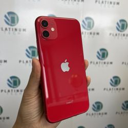 iPhone 11 Unlocked 64Gb Red Like New Battery 100% 