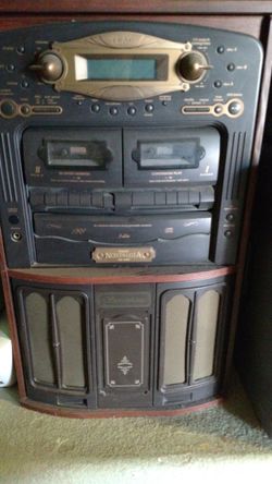 Nostalgic CD, Cassette and record player