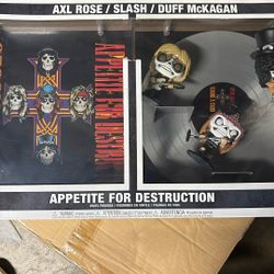 appetite for destruction band bobble head set