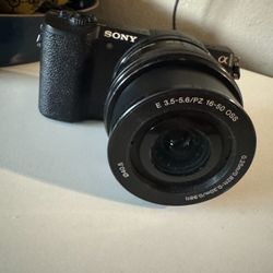 Sony A-6000 With 16-50 Lense