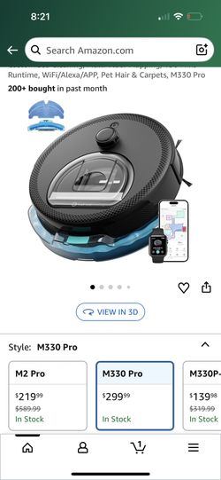 Lefant LiDAR Robot Vacuum and Mop M330 Pro