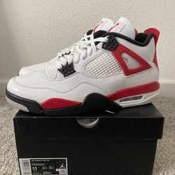DS Air Jordan 4 Red Cement Size 11