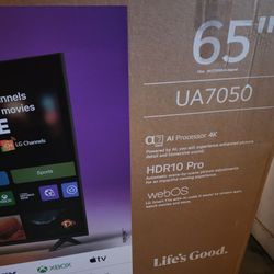 TV LG SMART 65"