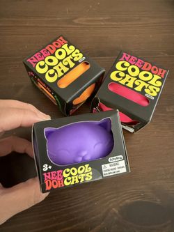 Needoh Cool Cats! Brand New Authentic!