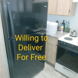 Whirlpool Refrigerator/Freezer 21 Cuft(dimensions:32" 1/2 W  30" D 65" 1/2 H