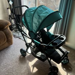 Sit And Stand Double Stroller 