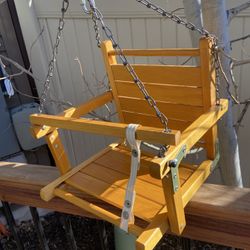 Vintage Sears And Robuck Wooden Child Swing 