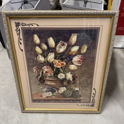 Flower Painting Wall Decor