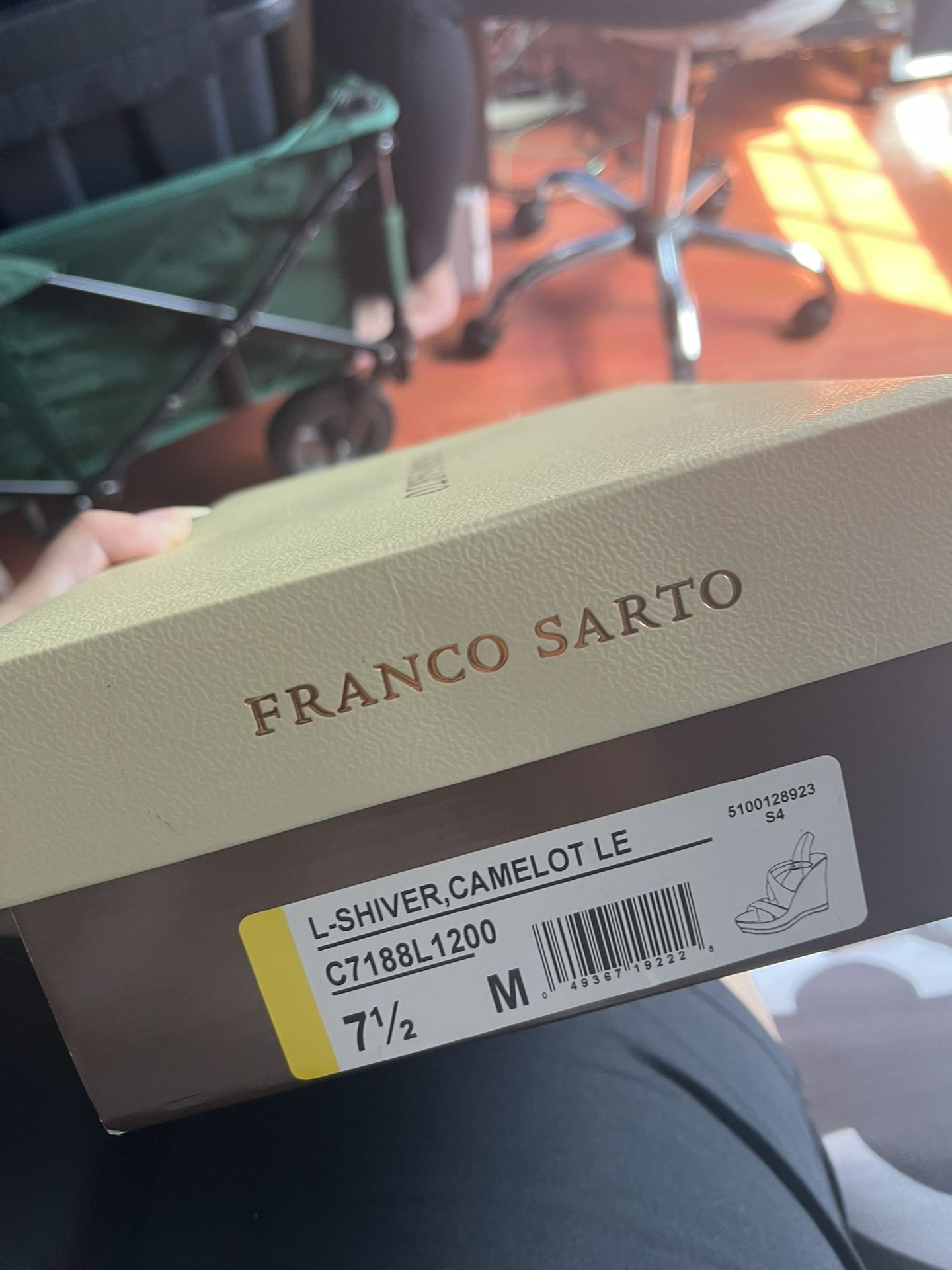 Franco Sarto Wedge Heels 7.5