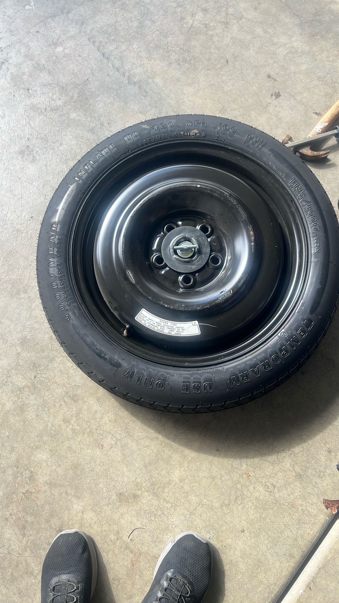 GoodYear Spare Tire Out Of Odyssey