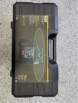 Klein Tools 93RLS Green Self-Leveling Rotary Laser Level Kit