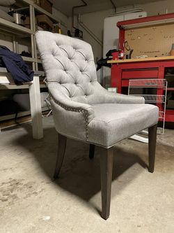 Grey Decorative Chair