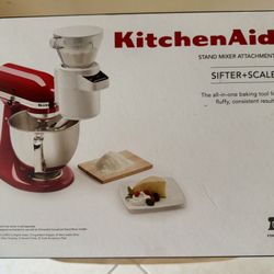 Kitchen Aid Stand Mixer Sifter Scale Attachment