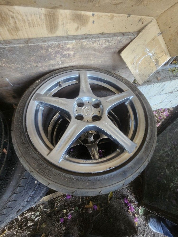 Rim And Tires 205 40 R17