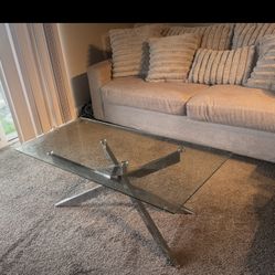 Glass Coffee Table 