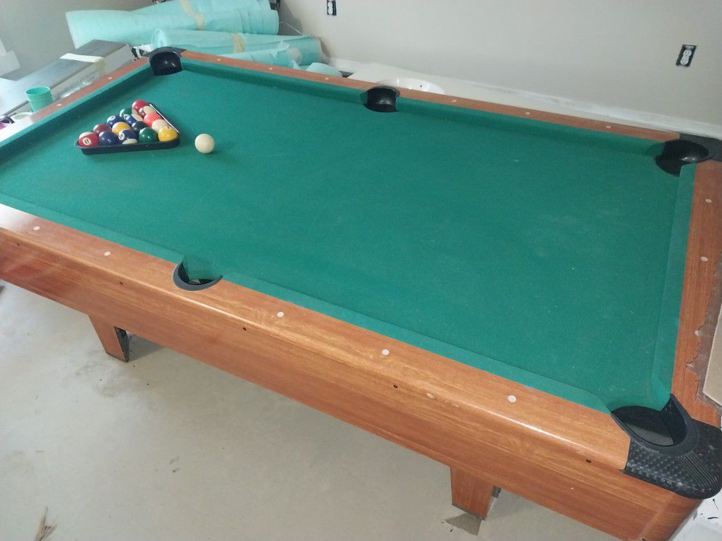 Standard Size Pool Table