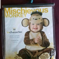 IN CHARACTER Mischievous Monkey costume