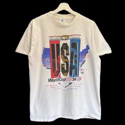 VINTAGE 1994 WORLD CUP USA TEE SIZE LARGE