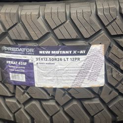 35x12.50R26 PREDATOR NEW MUTANT A/T