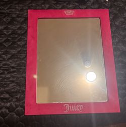 Juicy couture velvet pink mirror