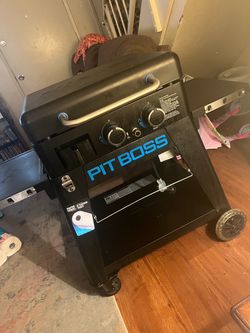 2 burner Pitboss flat top grill