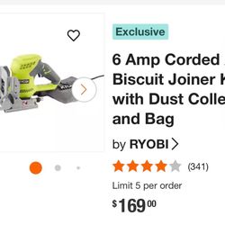 NEW** Ryobi. Biscuit Joiner