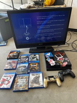 PlayStation 4 Including Games And TV 