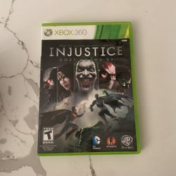 Injustice: Gods Among Us Xbox 360( tested and working) 