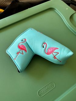 Stitched magnetic blade putter cover like new