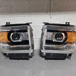 GMC Sierra OEM LED Headlights Set