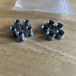 Chainring Bolts Double Chrome New! 