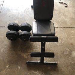 Weights And Weight Bench 