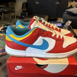 Nike Dunk LeBron Fruity Pebbles Size 10