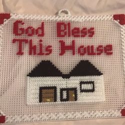 8 Religious Handmade Wall Hangings.  $5-$15 Each.  New