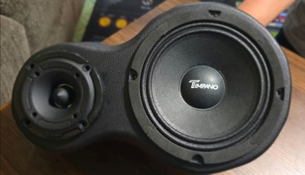 Pair individual speaker rack all black