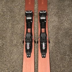 Blizzard Rustler 11 172 cm skis and Marker Baron touring bindings