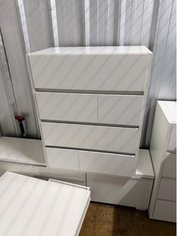 White 2  dresser