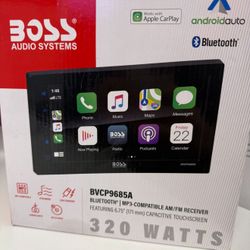 Boss Audio Systems Double Din Stereo BVCP9685A
