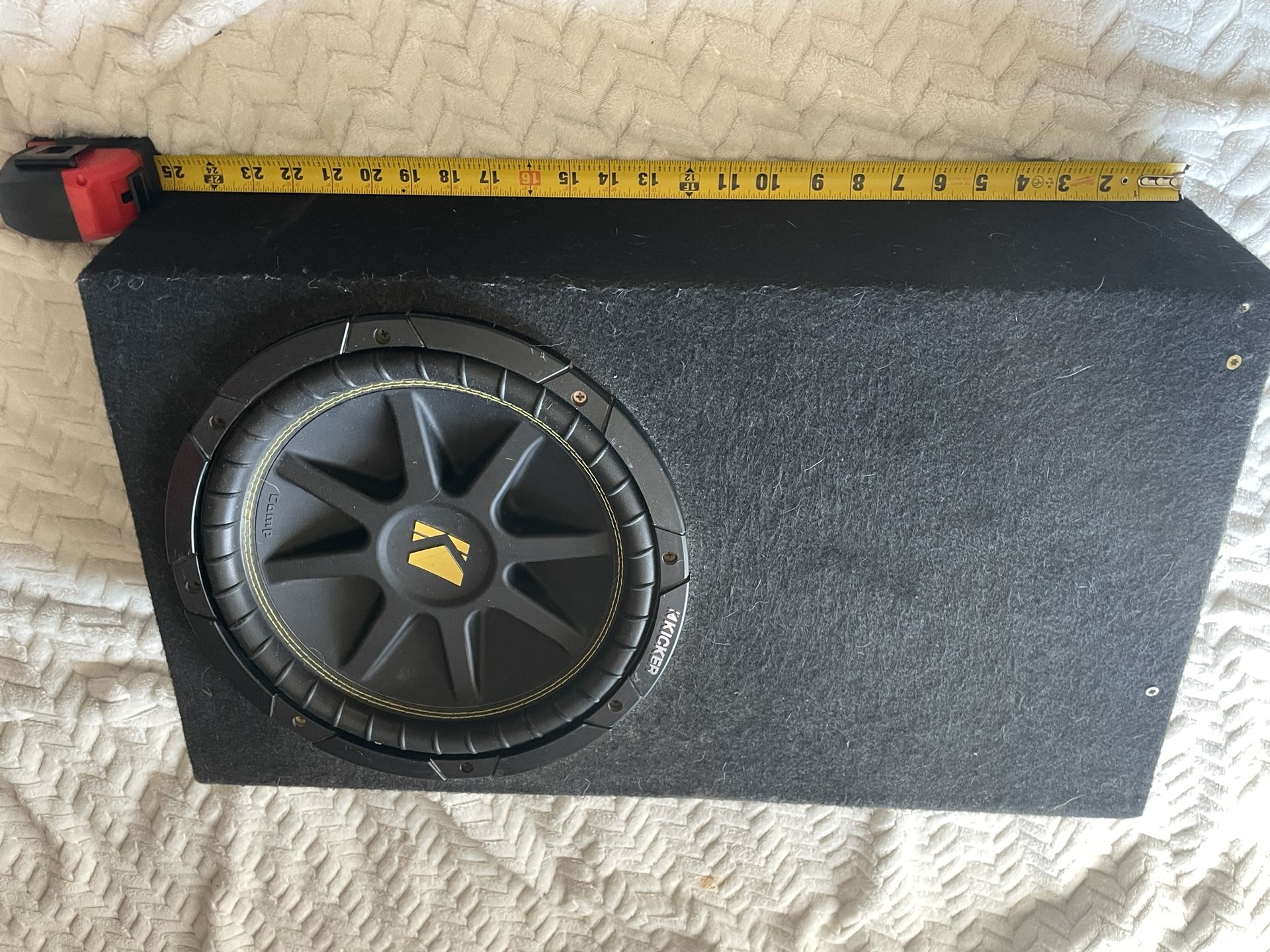12” Kicker Comp Subwoofer W/Box