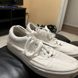 White Vans Size 11.5