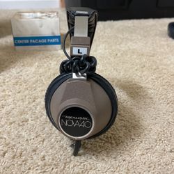 VTG Realistic Nova 40 Padded Stereo Headphones Retro Full Size 1/4" And 3.5mm